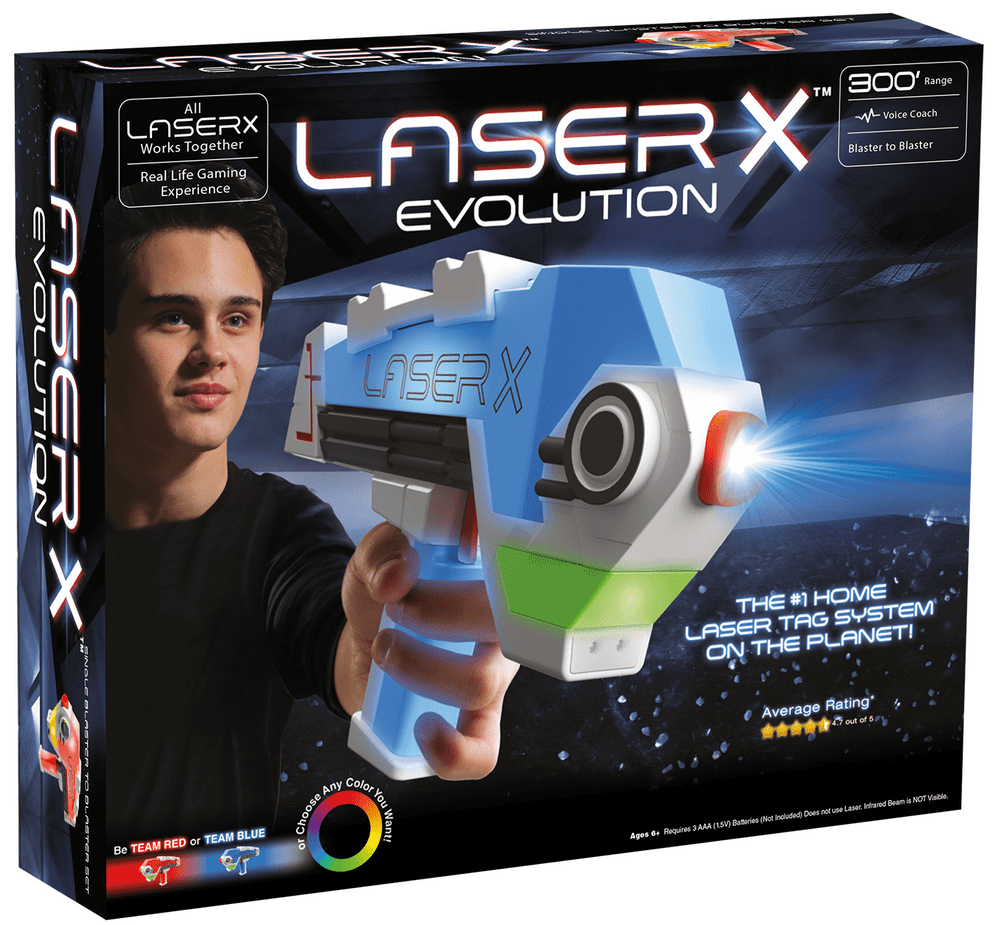 Laser X Evolution single blaster pre 1 hráča